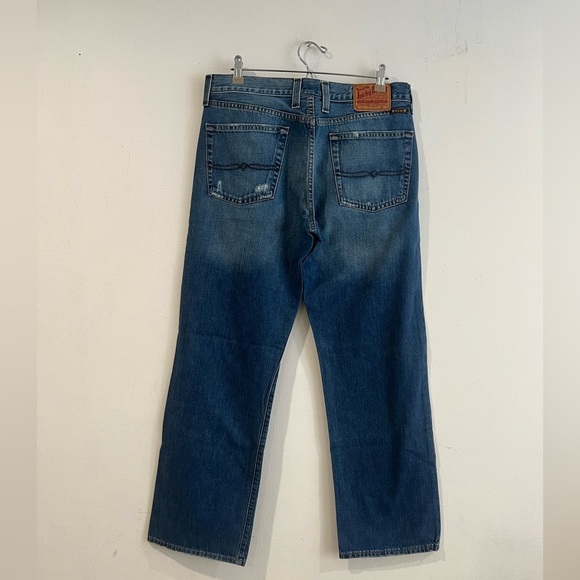 LUCKY BRAND MEN SIZE 34 STRAIGHT LEG - Picture 3 of 10